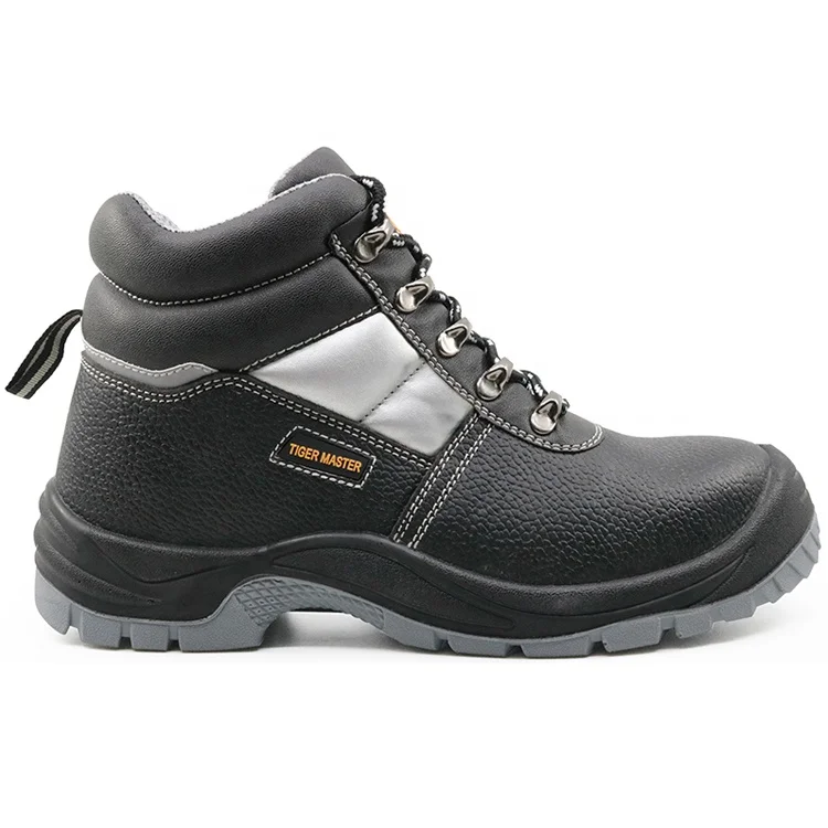 
2021 anti slip oil water resistant leather work shoes anti static safety boots puncture proof men safety shoes steel toecap 