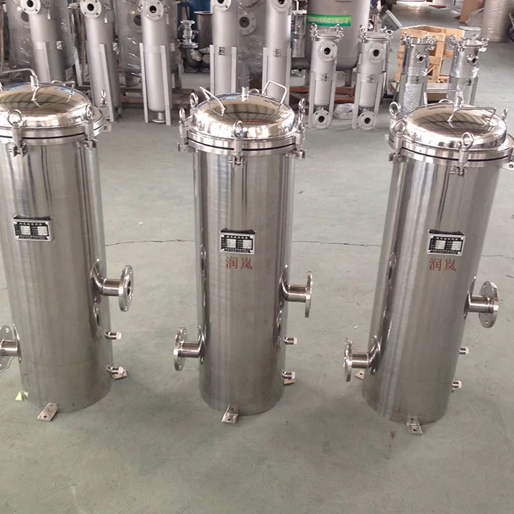 sus 304/316L material ro cartridge filter membrane housing for rapid filtration