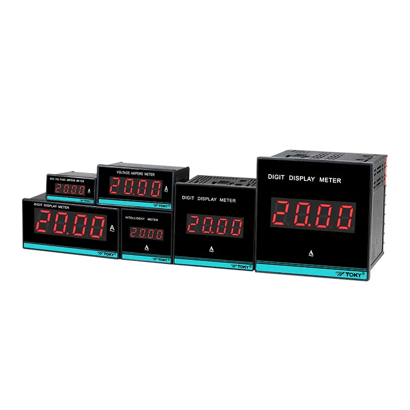 Low MOQ AC 220V 50Hz Digital Ampere And Volt Meter Analogue Voltmeter