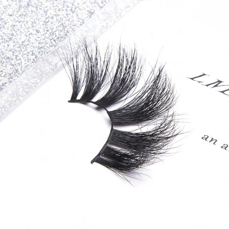 
Bulk 25mm 17mm Long 5d Thick 5 Pairs Different Tape of False Eyelashes Sets 3d Mink Eyelashes 
