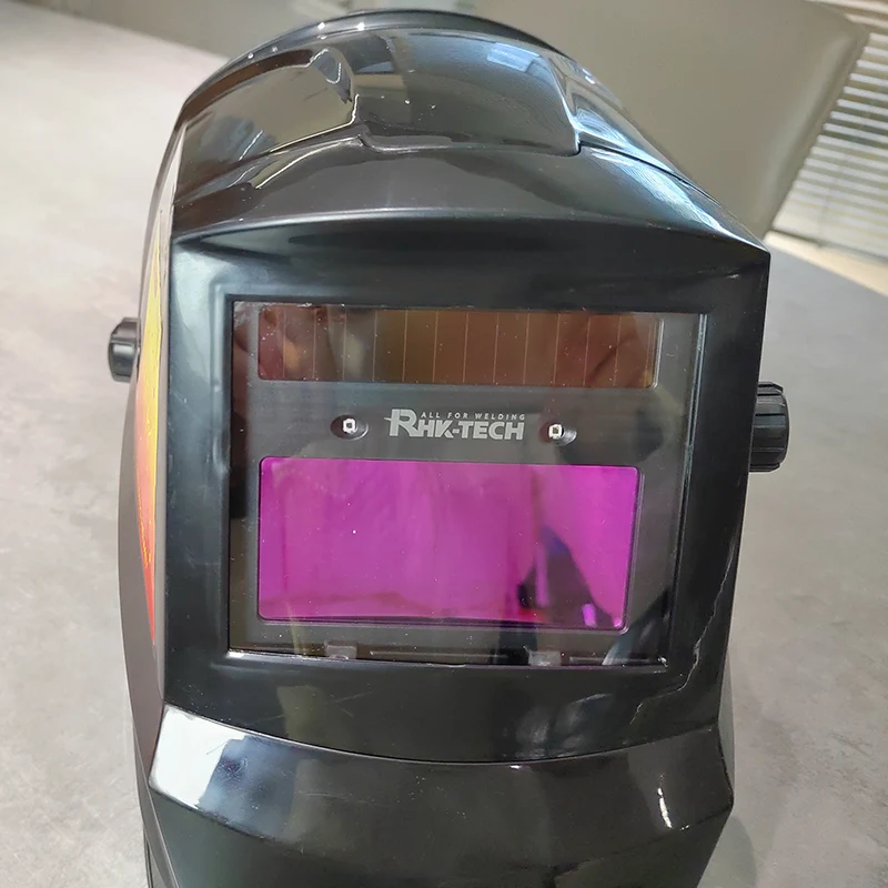 RHK Safety Automatic Solar Auto Darkening PAPR Weld Mask 1/1/1/2 Air Purifying Welding Helmet Respirator