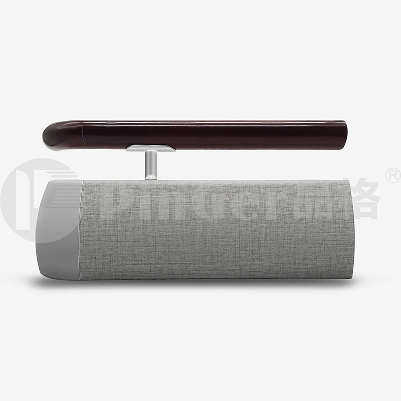 PVC handrail in hospital corridor secure wall rail