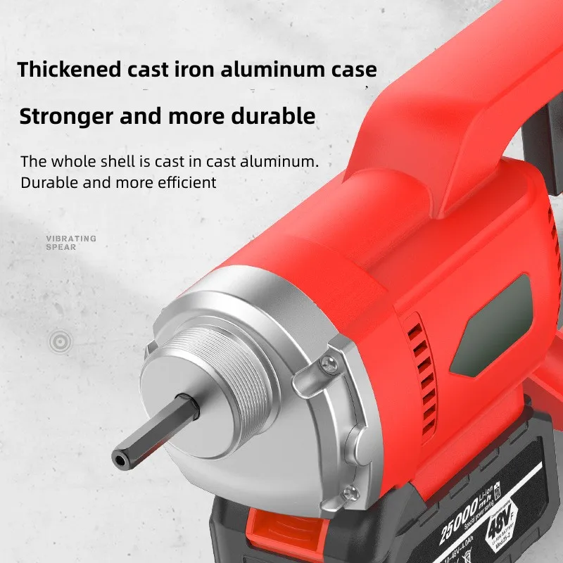 Factory Wholesale Concrete Machine vibrator shaft Vibration motor industrial electric Small Poker Concrete Vibrator