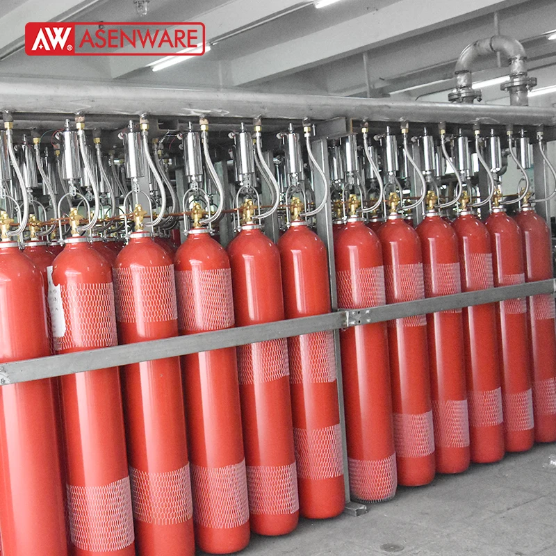 CO2 Fire suppression system Fire extinguisher  for oil factory