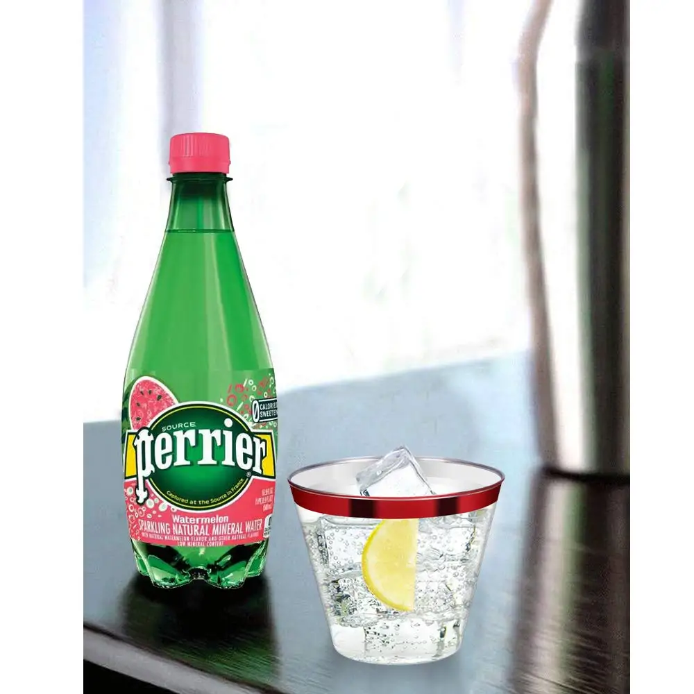 
Wholesale Red Rimmed Wedding Tumblers 