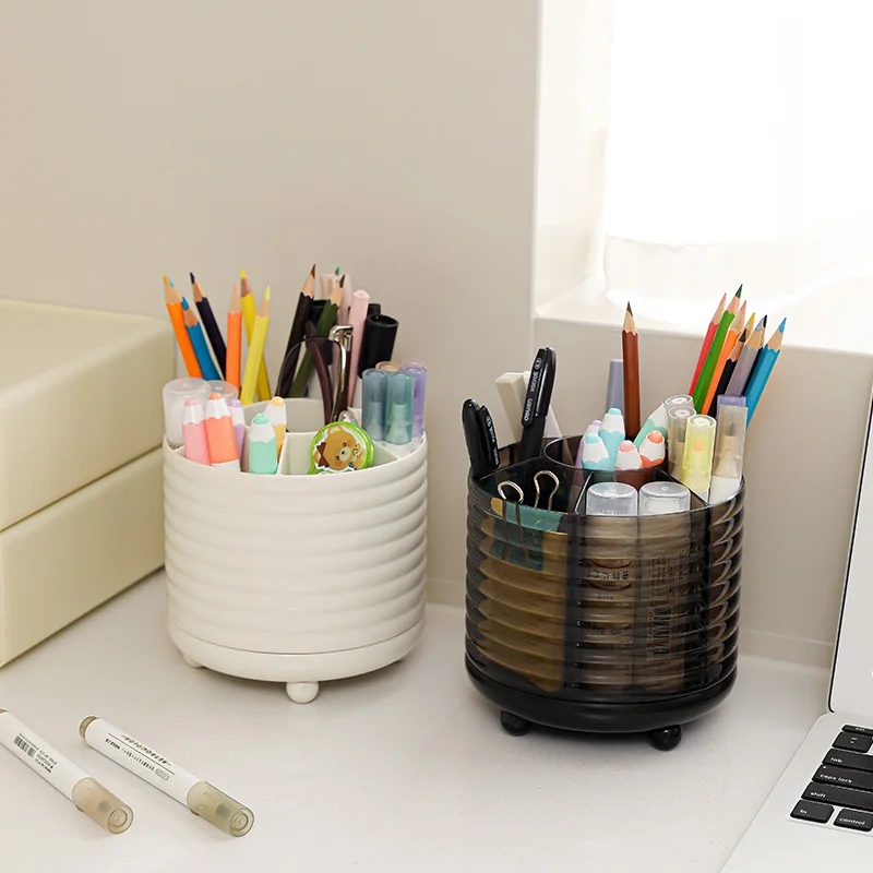 Cosmetic Brush Storage Rotating Container Makeup Brushes Holder Makeup Tools Storage Box
