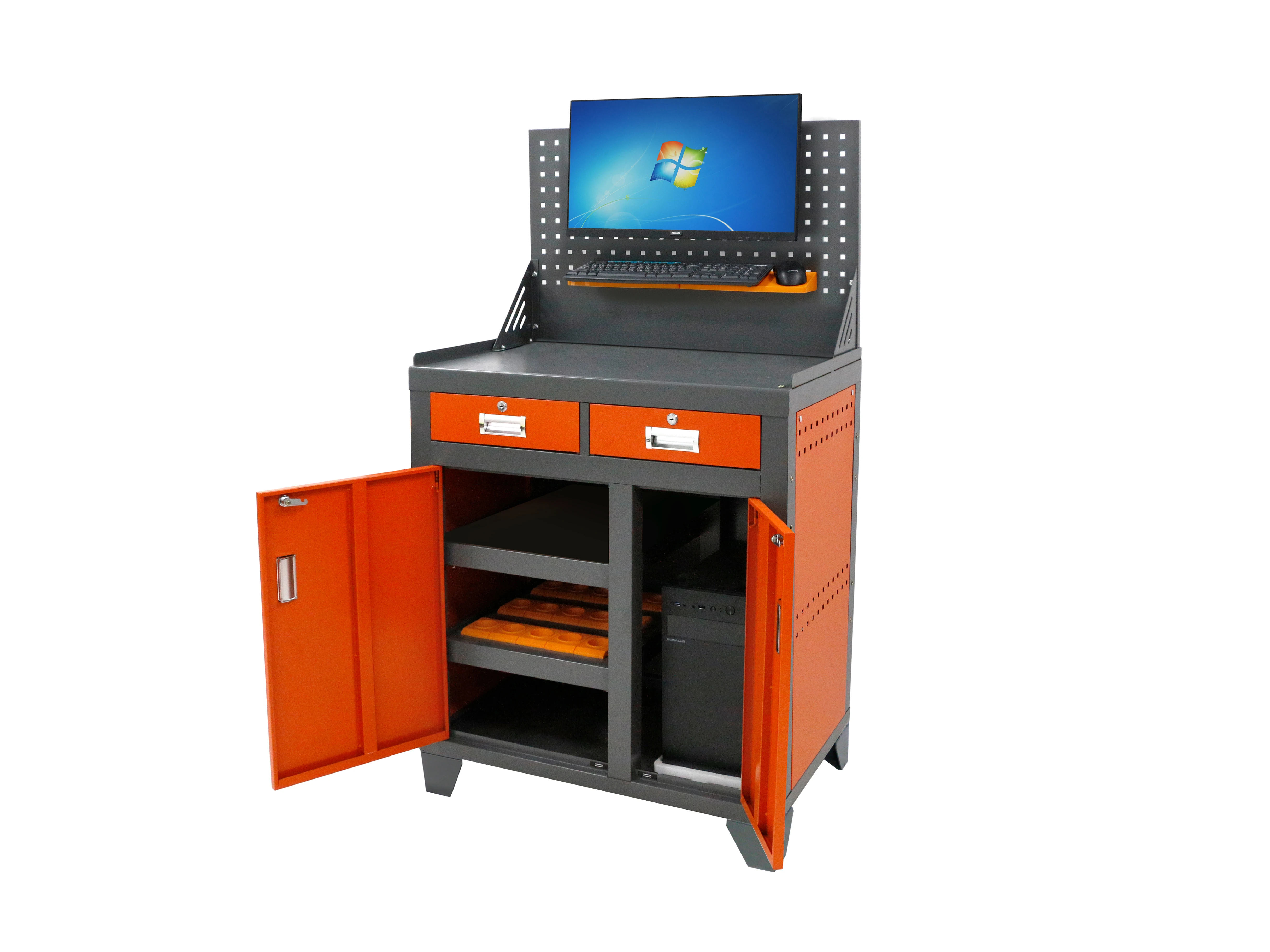 CNC Machining Center Tool Car PC Computer Cabinet Host Network Control Chassis Machine