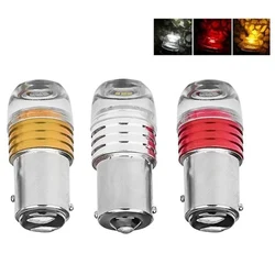 Car Motorcycle Tail Brake Light Lamp Bulb Red Strobe Flashing 1157 DC12V 6V LED Rear Taillight Lamp Bulb Auto Tail Stop Light