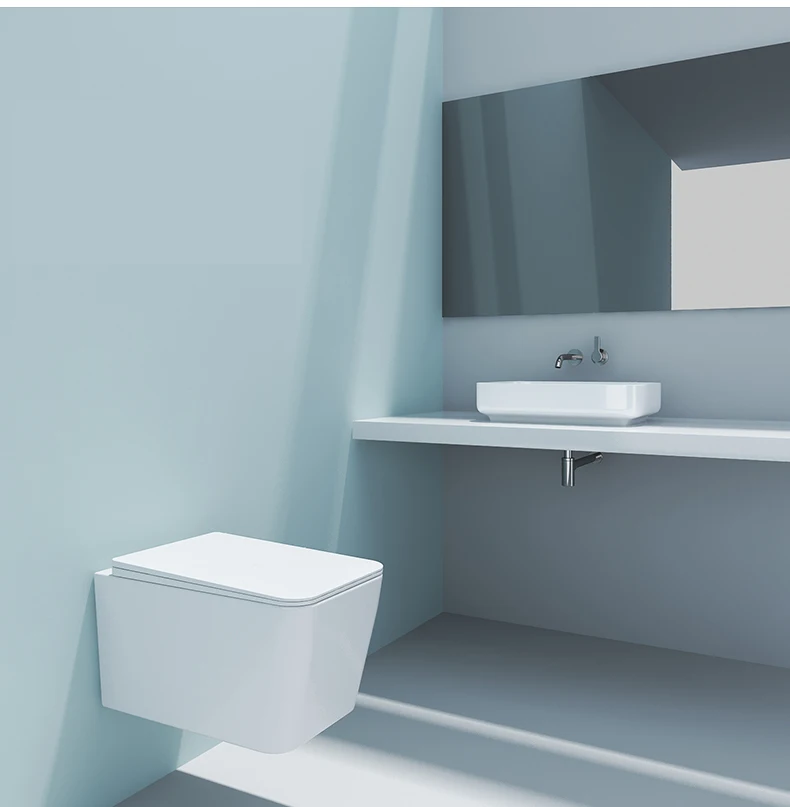 FABIAO Chinese smart one piece bathrooms floor mounted ceramic toilet