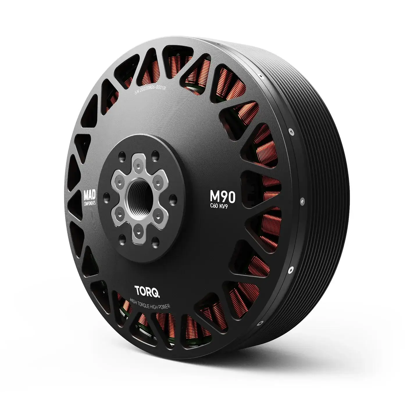 Бесщеточный беспилотный двигатель MAD M90C60 9 кВ V1.0