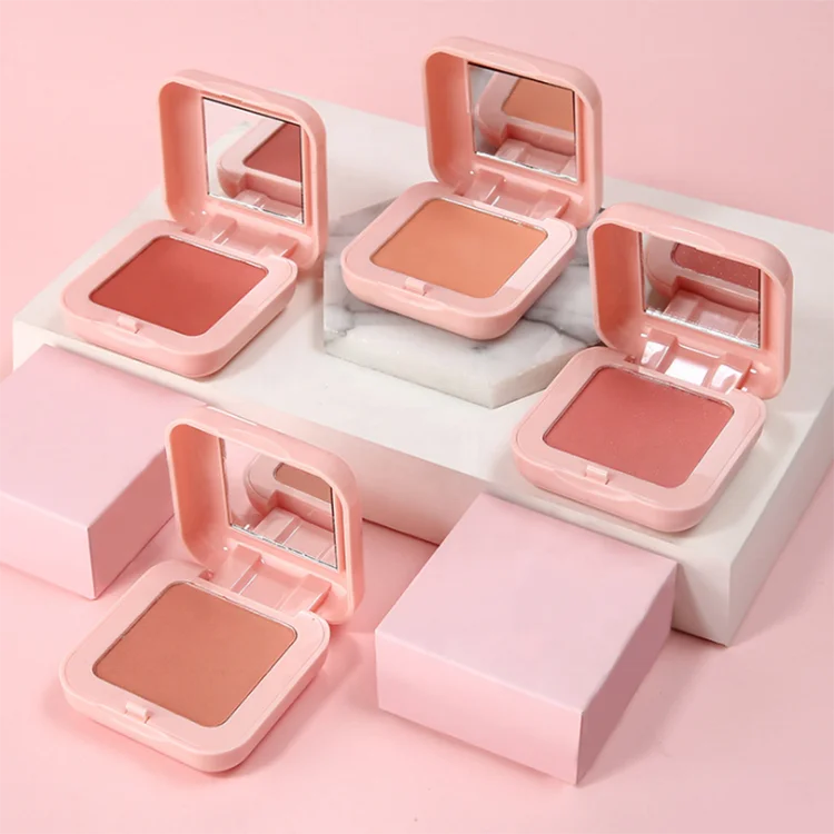 XFL-ALI26 Private Label Waterproof and Long Lasting Vegan Cream Blush Palette Highlighter Cheek Cream Blush