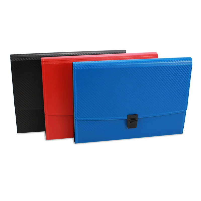 Hot sale product Office Equipment Expanding File PP File Folder Check Holder With Plastic
