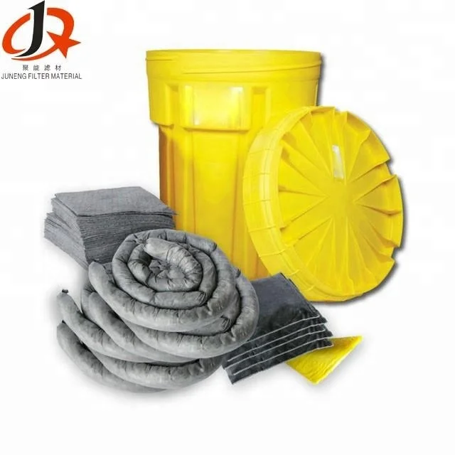 Factory Directly 100%  PP Safety Environmental Reused 240L Marine Universal Spill Kits