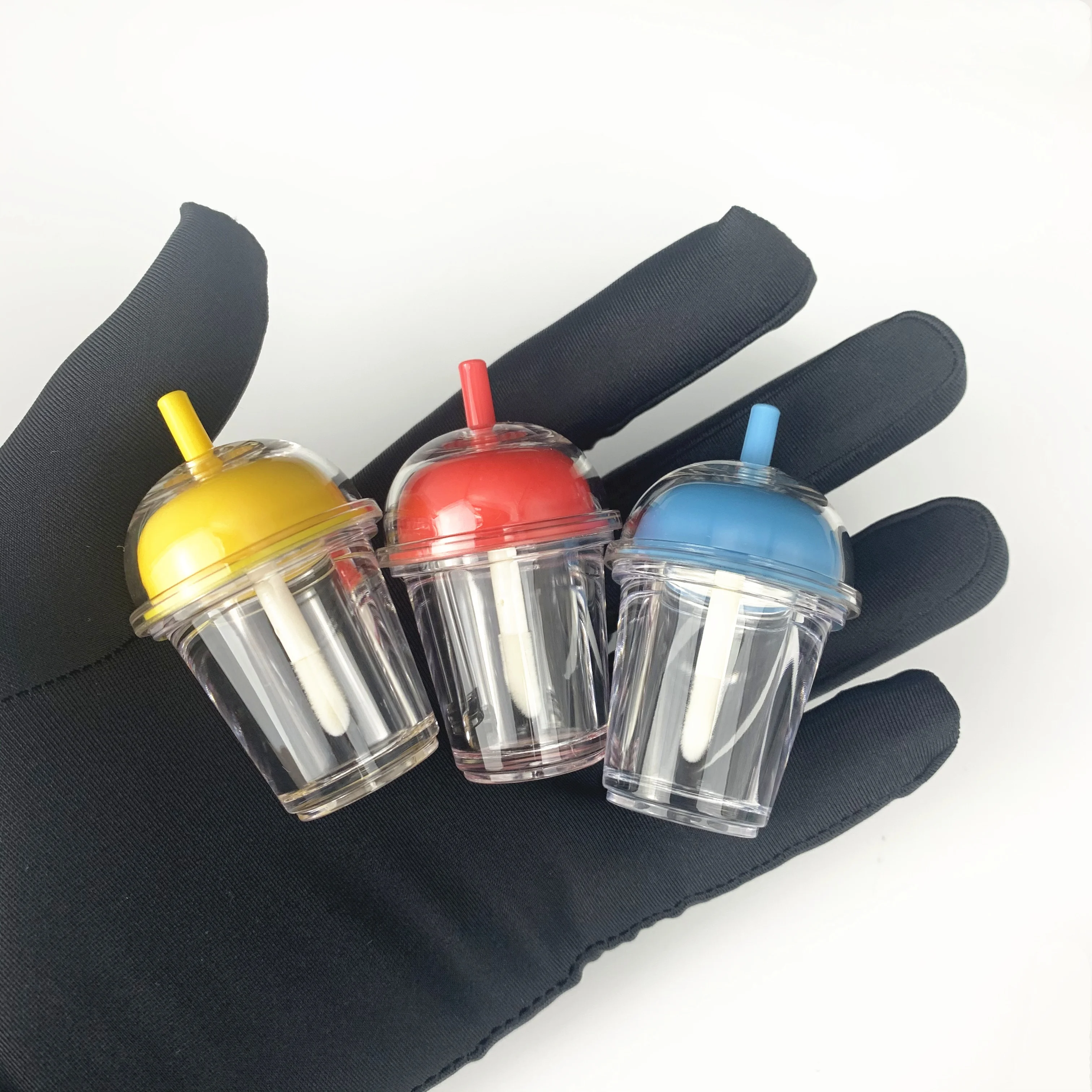 Custom 5ml empty plastic lipgloss tube bottles liquid lipstick packaging