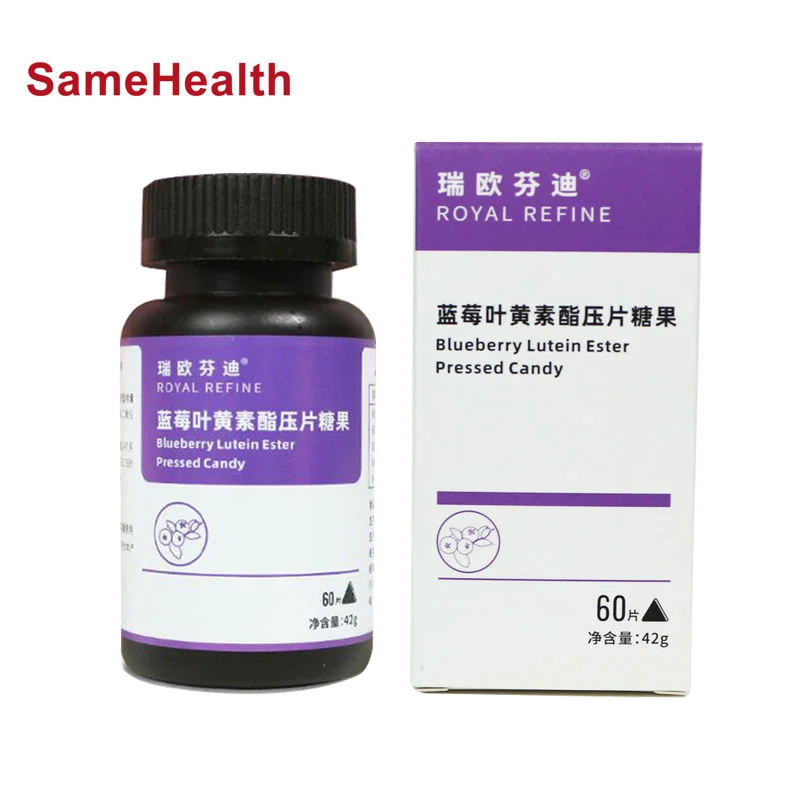 Упаковка на заказ, таблетки с ароматом черники, лютеиновые эфиры, жевательные таблетки, пресс, конфеты для здоровья глаз
