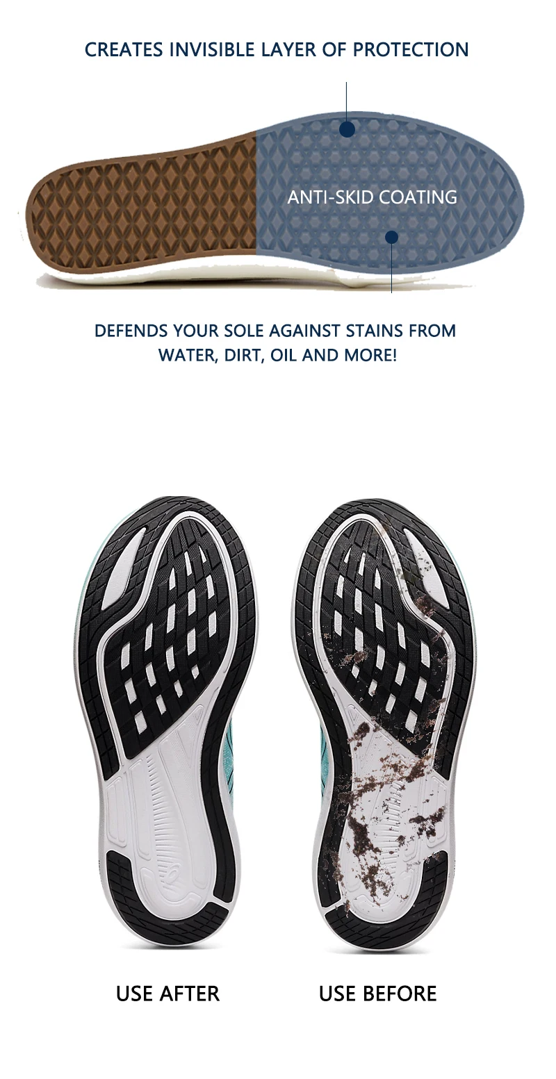 Customized OEM Anti-slip Performance Shoe Sole Grip Spray Protect Athletes from Accidental Falls on Courts