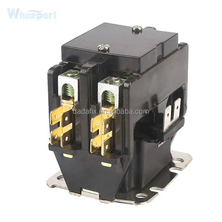 2 Poles 30 Amp Coil 220 VAC Air Conditioner Condenser Compressor Contactor AC Definite Purpose Contactor