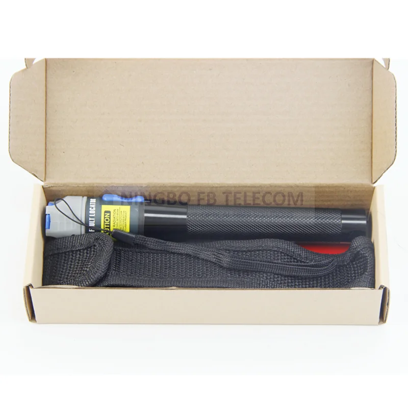 Fiber Optic Cable Tester Red Laser Light SC/FC/ST Adapter Pen Type Visual Fault Locator