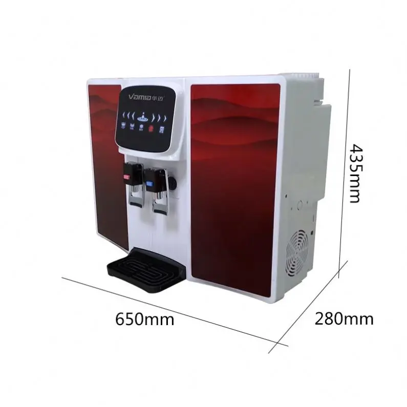 Hot and cold water purifier ro manufacturers drinking purifiers machine desktop reverse osmosis water purification machine