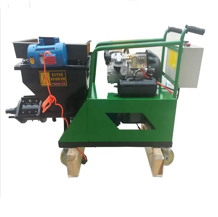 High Efficiency Wall Cement Spray Plaster Machine Cement Mortar Spraying Machine