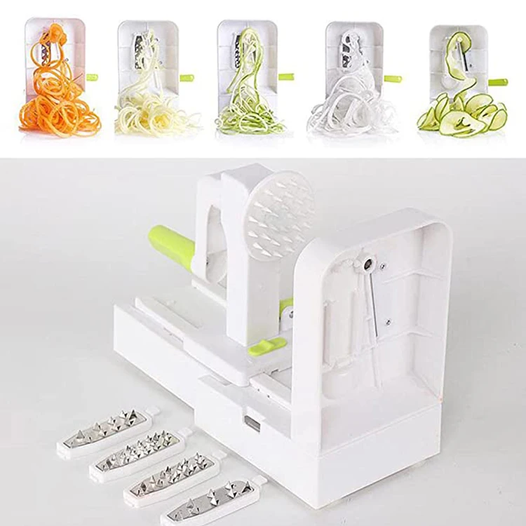 Kitchen Accessories Hand Manual Vegetable Cutter Carrot Onion Food Spiralizer Potato Slicer Best