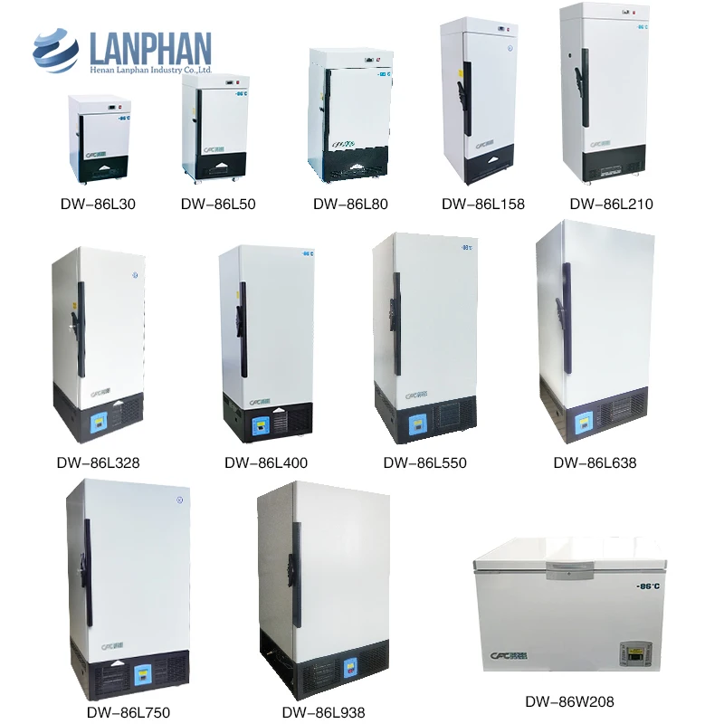 Lanphan portable mini ultra-low temperature deep freezer  -80