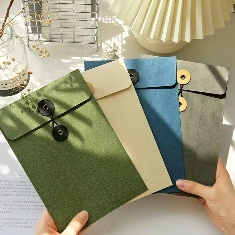 Hot Selling Wholesale Custom Your Own Logo Making Machine Kraft Paper File Folder Bags For Small Business School