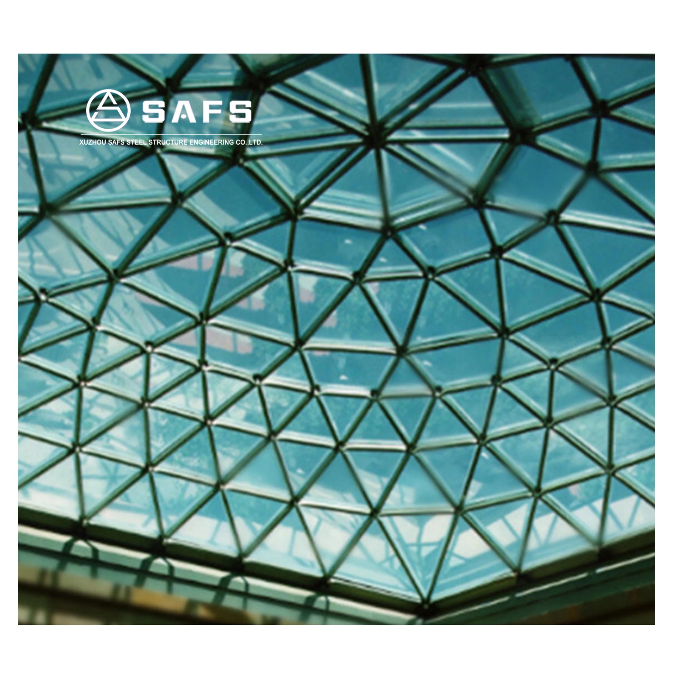 SAFS космическая рама ферменная компания skylight стеклянная купольная