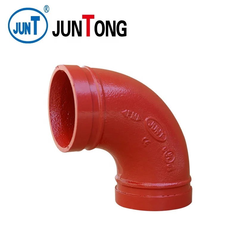 Firefighting Trench Fittings Plastic and Rubber Clamps Elbows Tee Bushings 10mm NPT/ BSP Sight Glass Casting Technics