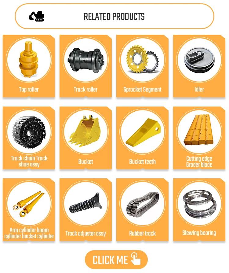 D375 D475 7H3597 Excavator Parts Track Bolt and Nut for Bulldozer