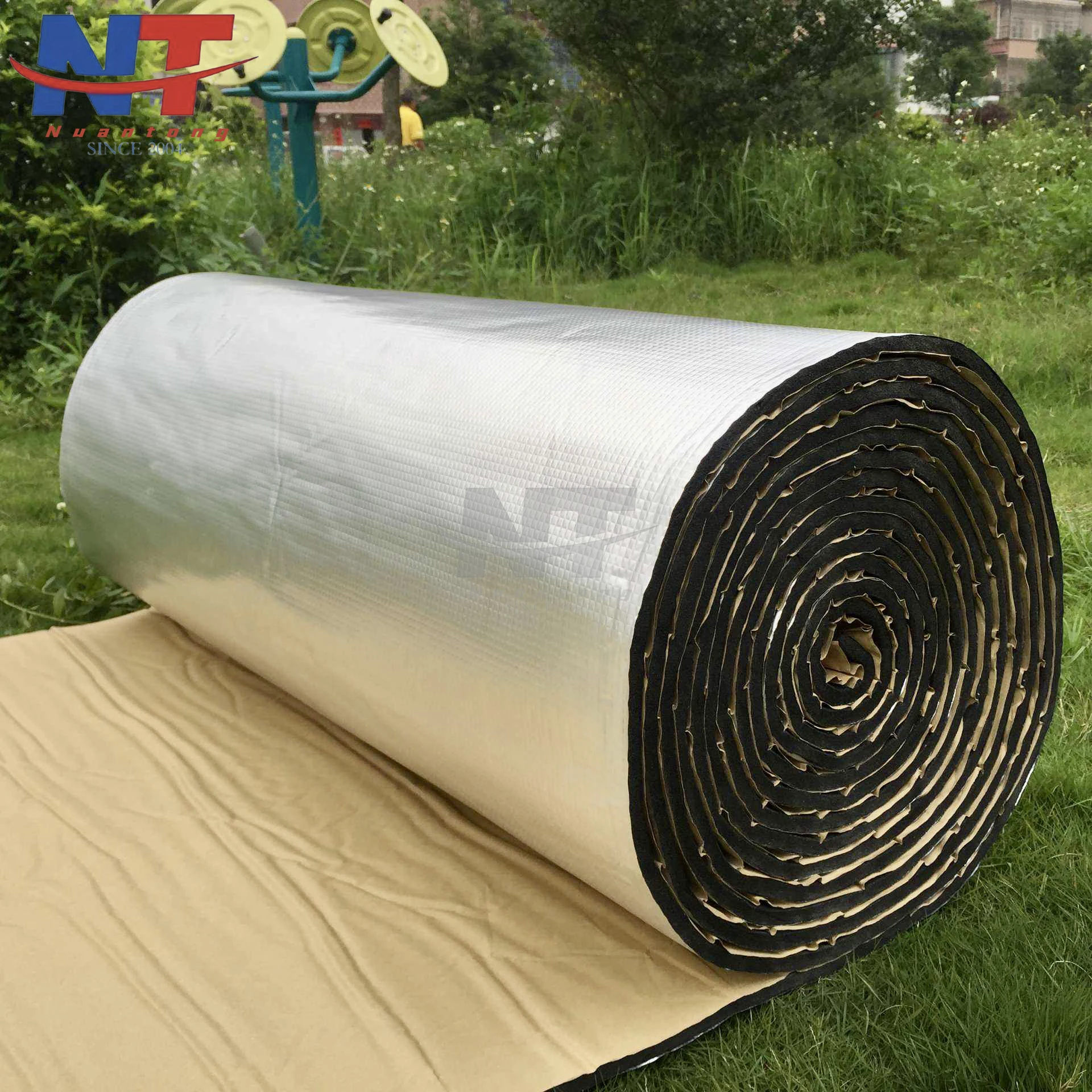 Cheap aluminium foil laminated with epe foam insulation sheet 4mm