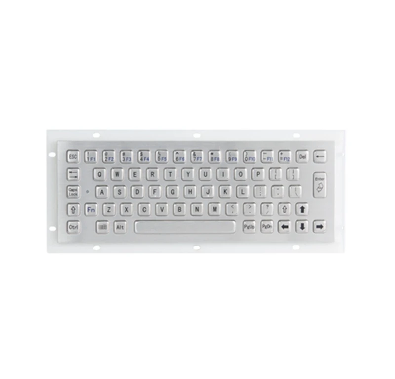 
Xufan Durable Metal Kiosk Compact Industrial Stainless Steel Keyboard 