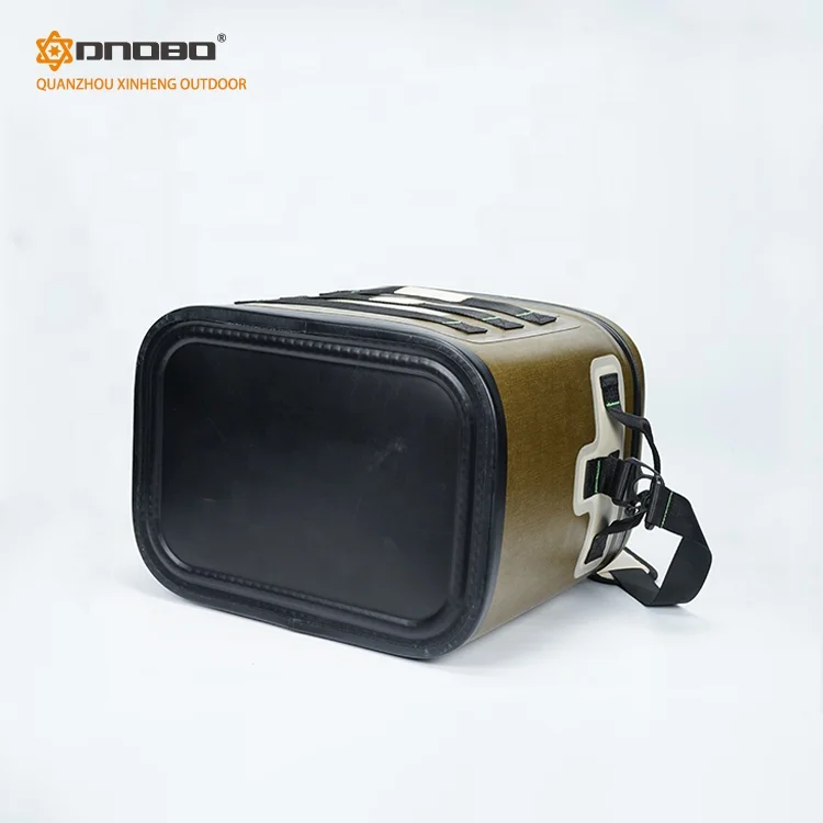 Outdoor Travel Picnic Camping Portable Cooler Ice Bag Premium 20 Cans Soft Cooler Bag with NBR Closed Cell Foam Insulated Bag