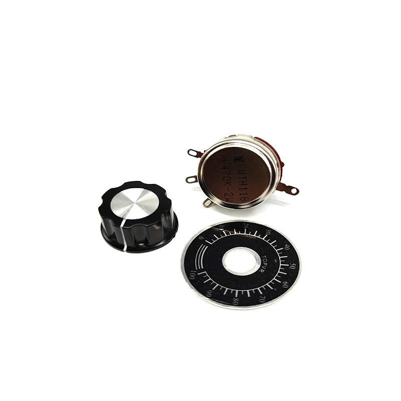 Relay SSR-20VA SSR-40VA Solid State Relay Knob+Potentiometer Nut 470K