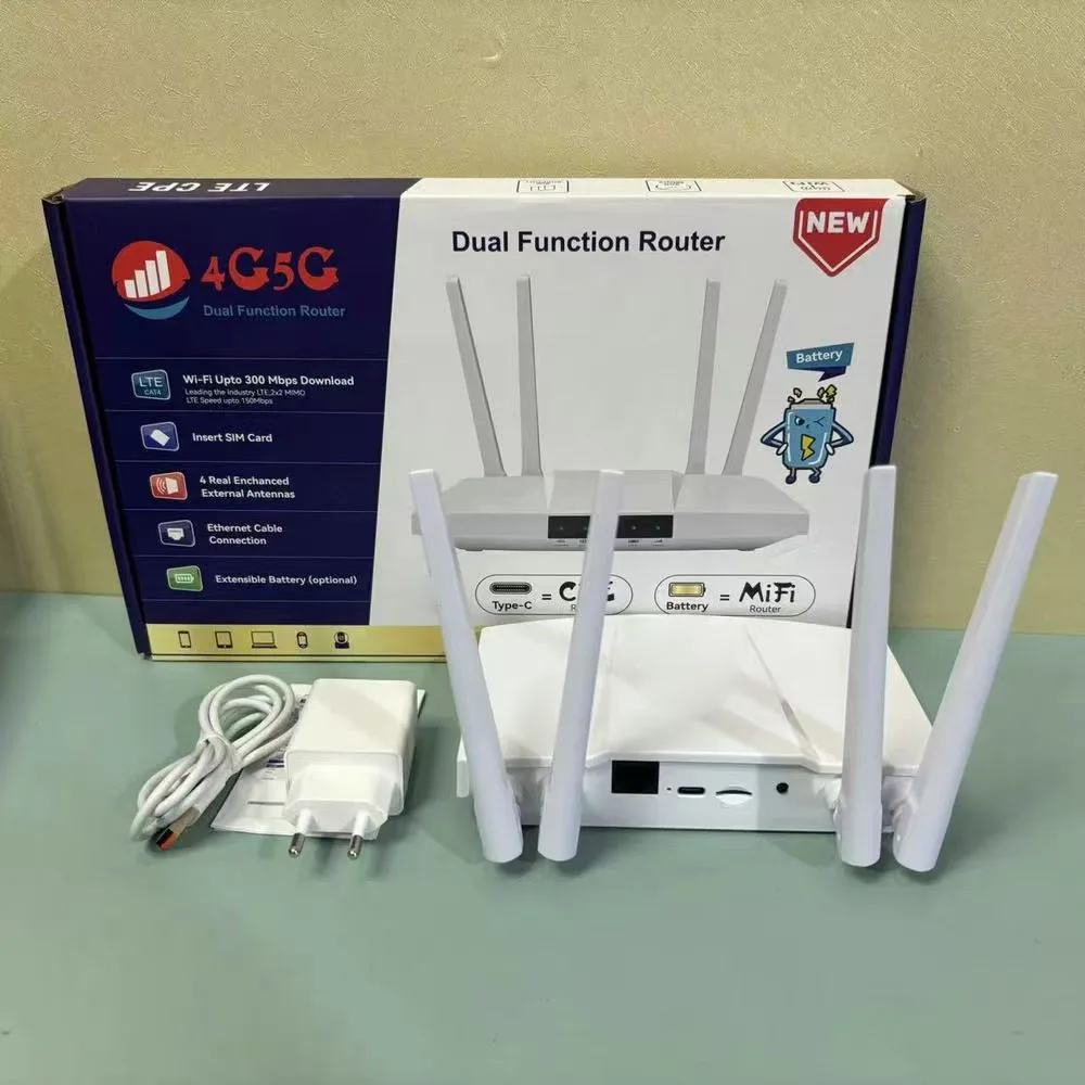 2024 Hot Selling Router Wifi 4G With Sim Card Unlocked Router 4G Sim Card with 3000mAh battery