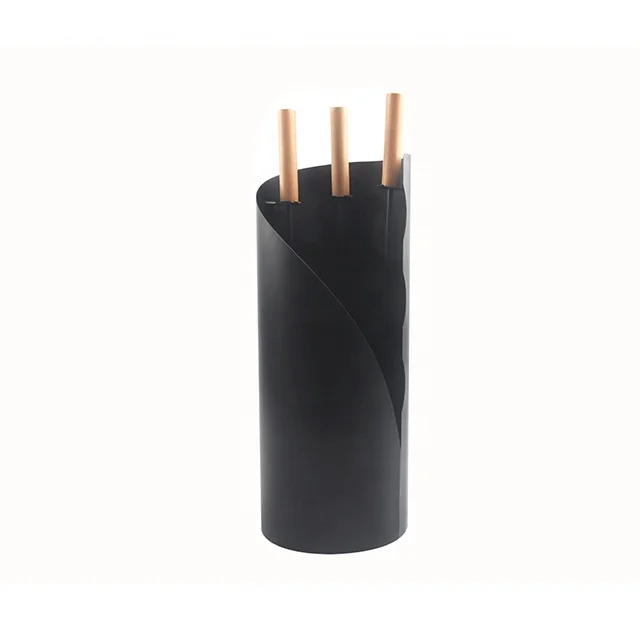 High Quality Black Metal Fireplace Tools Set