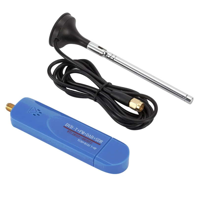 Digital USB 2.0 RTL-SDR TCXO RTL2832U+R820T2  FM DVBT TV Tuner Stick Dongle DVB-T+++SDR  Scanner Receiver