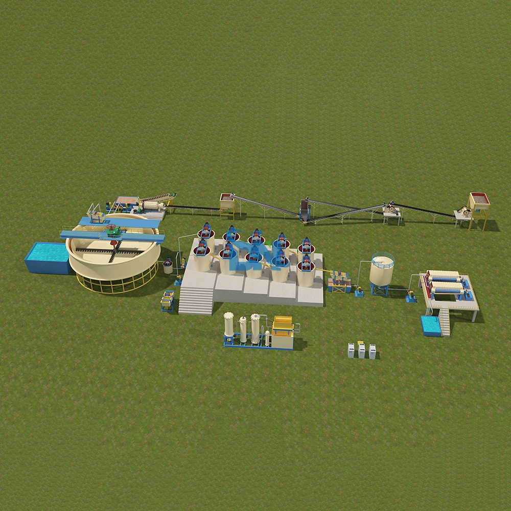 High Recovery Rate Mining Equipment 5tph CIP Processing Plant For Sale