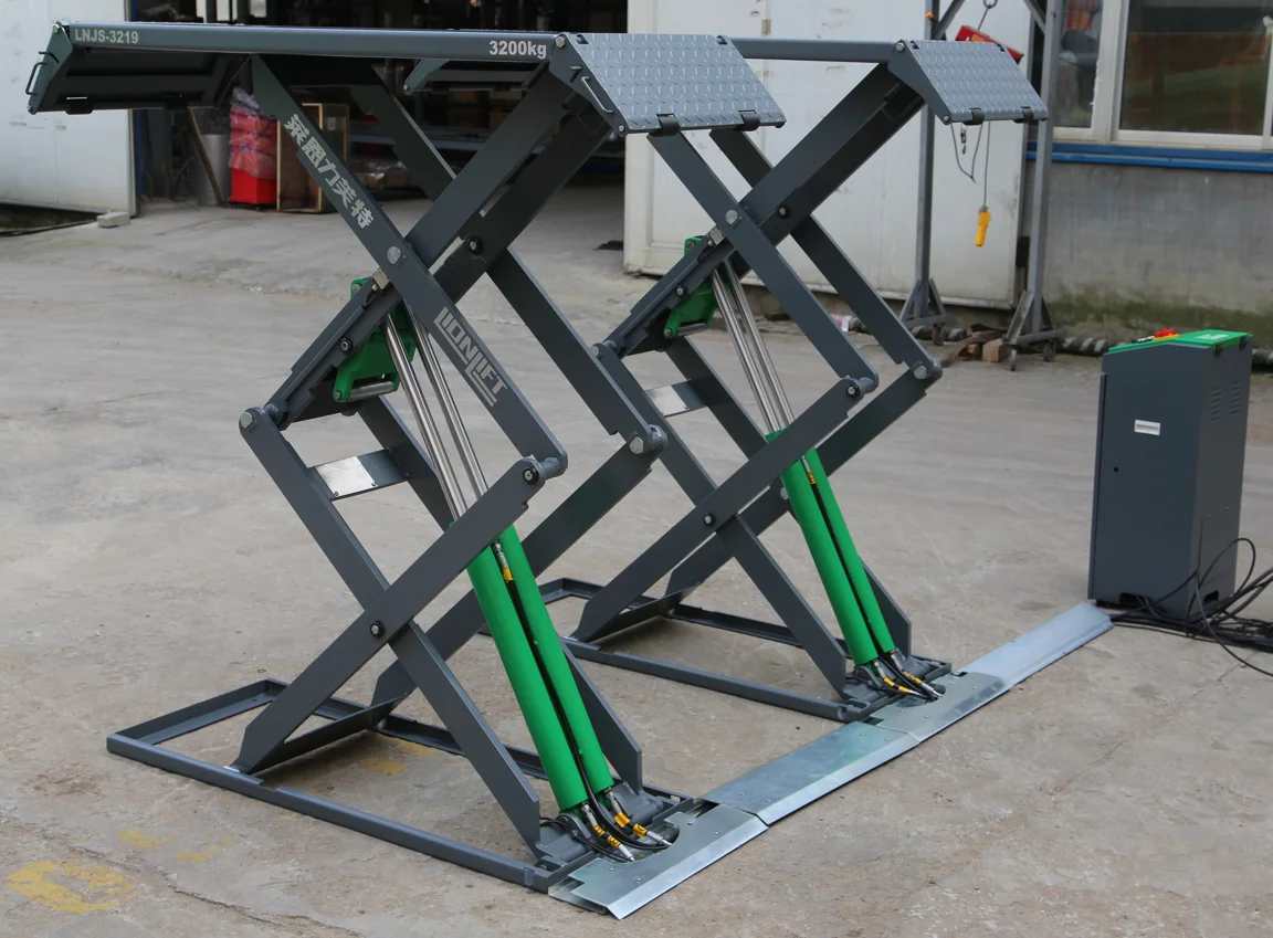 Hydraulic car scissor lift with CE /auto scissor lift LNJS--3219