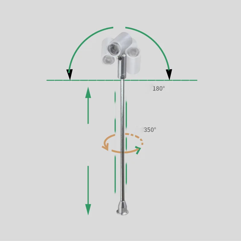Hot Sale Mini Spotlight Led Cabinet Lights Jewelry Glass Display Showcase Led Light for Jewelry Store Antique Shop