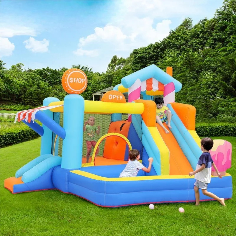 Factory wholesale ODM OEM high quality air castle inflatable house slide inflatable jumping castle air bouncer for sale