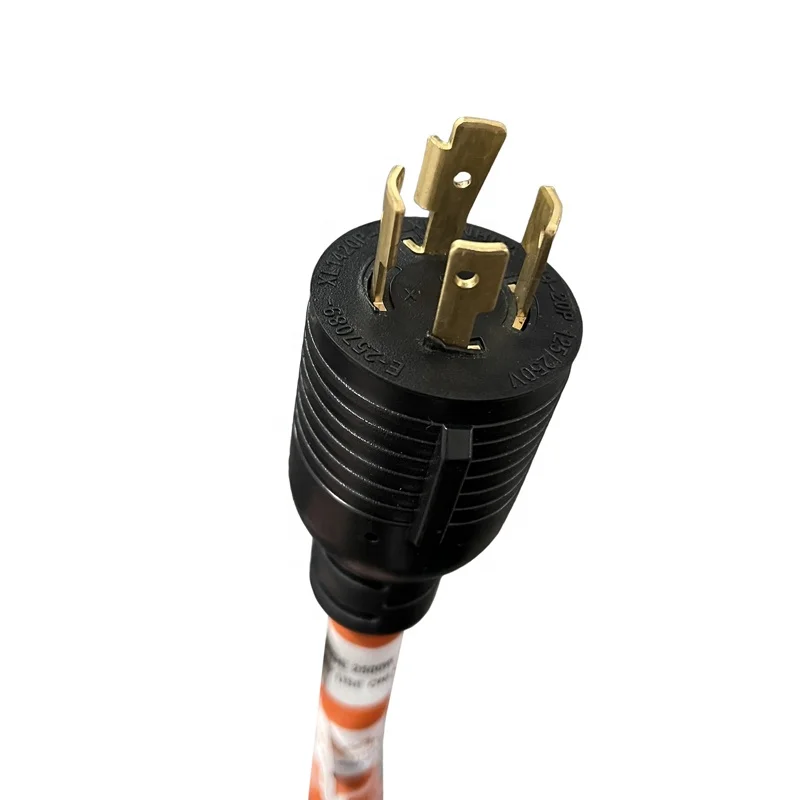 RV Power Cable NEMA L14-20P to TT-30R Pigtail Adapter Twist-Lock