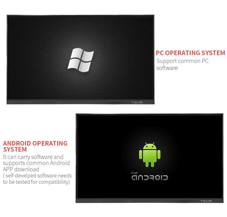 Infrared or capacitive touch screen board pizarra interactiva portatil interactive panel for classroom