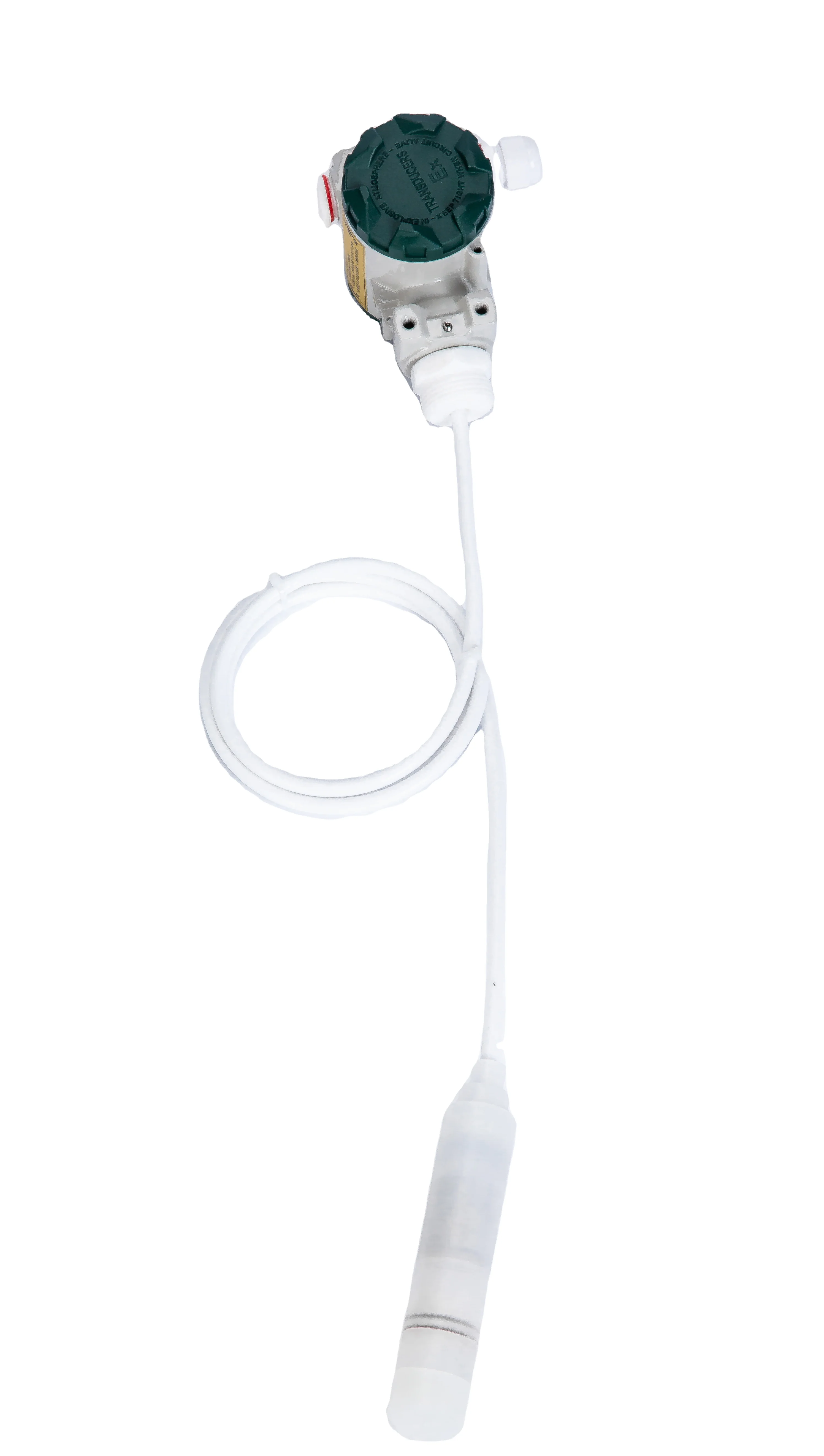 4-20ma level transmitter IP68 ceramic core corrosion resistant polytetrafluoroethylene acid and alkali solution level sensor