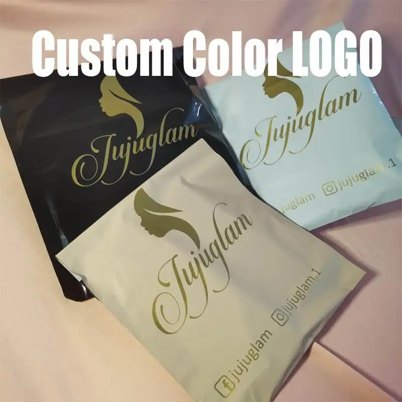 Custom Printed Eco Mailer Bag Plant Based Poly Mailer Envelope Courier Package Bag Envelope Polymailer Bag For Clothes