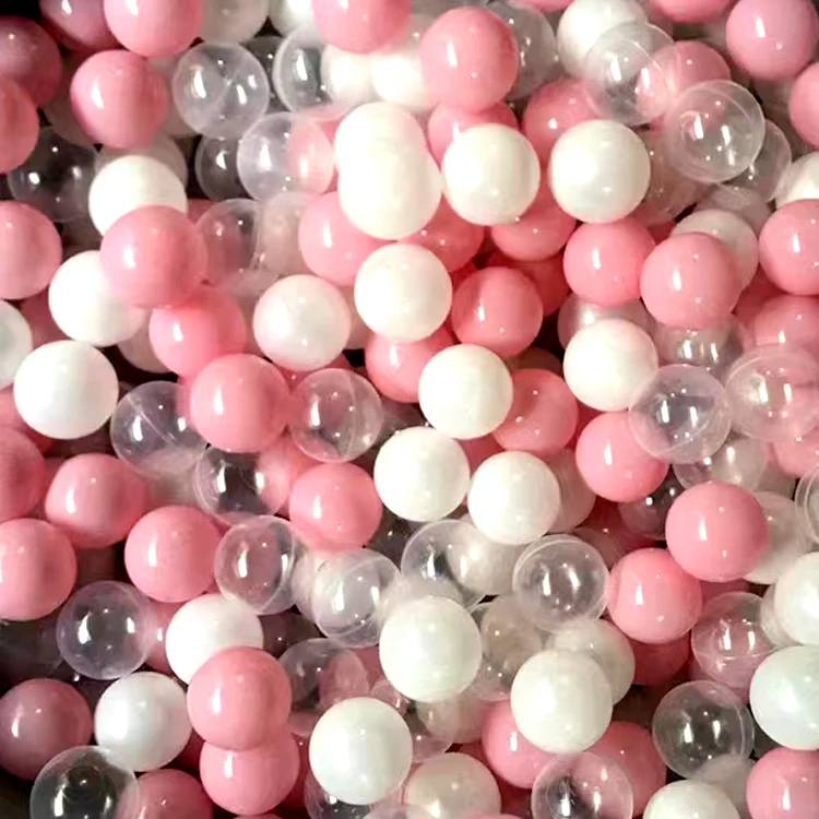 Wholesale Plastic Pit star shape Ball Plastic Pool Balls For Kid Commercial Sports Kids Baby Indoor Pool Toy heart shape Balls