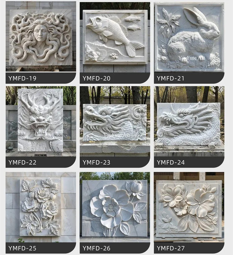 Marble Relief sculpture