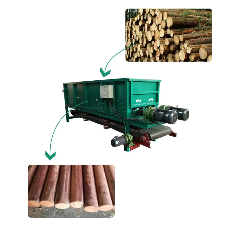Wood Log Debarking Machine Log Debarker for Sale Wood peeling machine