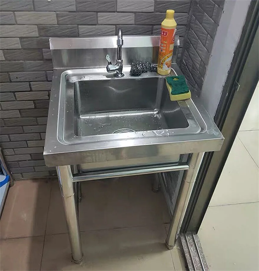 Commercial Stainless Steel Sinks Cabinet Sensor hospital hand washing sink 304 stainless steel kitchen sink prices in dubai