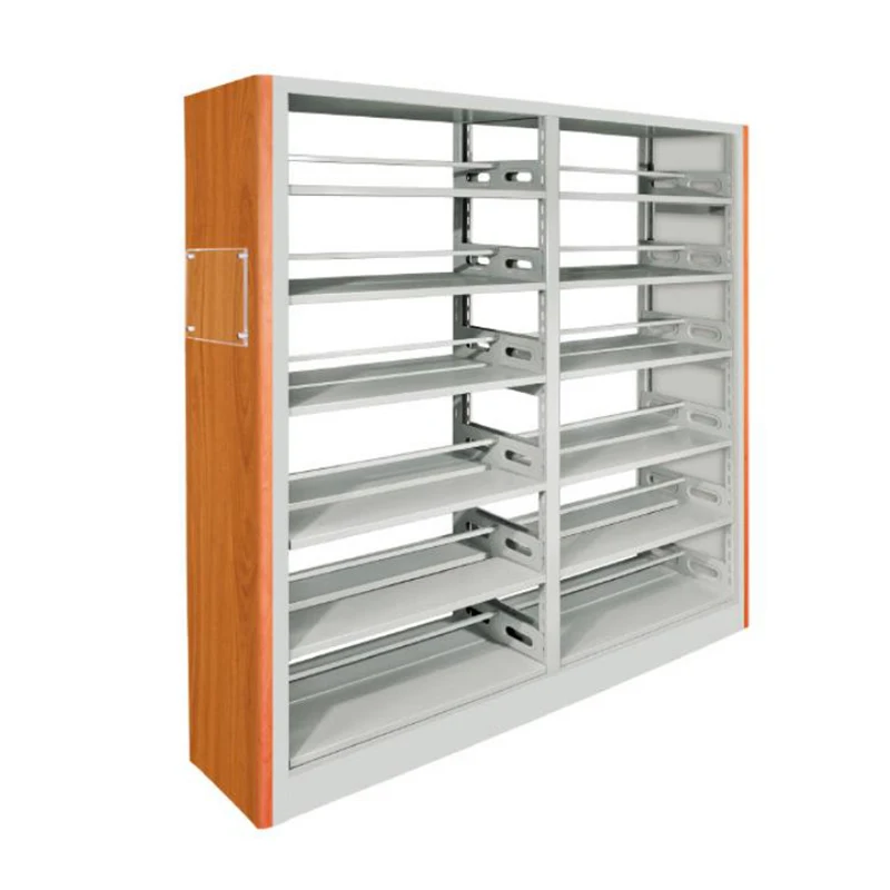 
Library Furniture Modern Metal Industrial Frame Library Book Shelves 